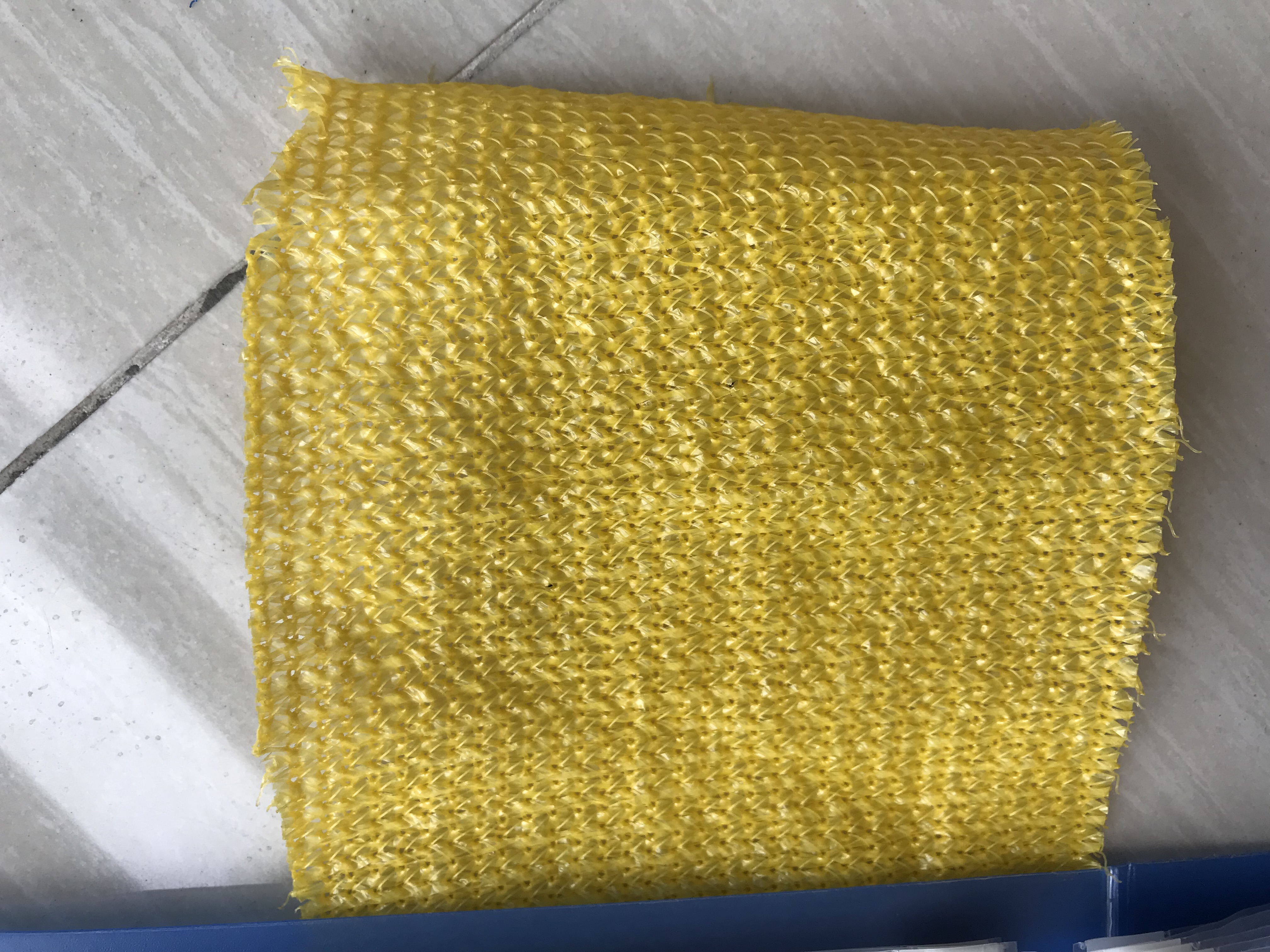 Nigeria 200GSM Bright Yellow Carport Shade Net