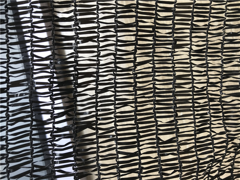 45GSM Black Shade Net UV Resistant Fabric for Greenhouse