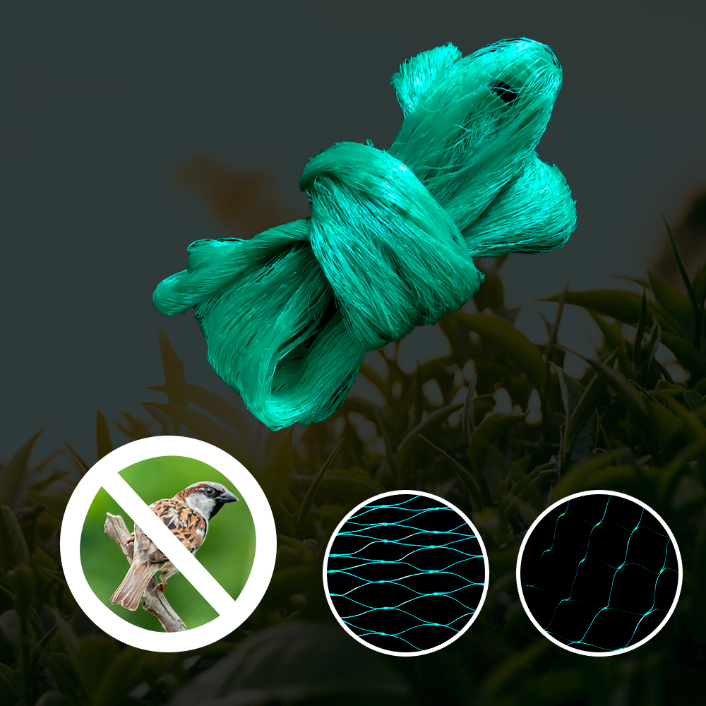 Green Anti-bird Netting Manufacturer Tape Anti Bird Net Suppliers